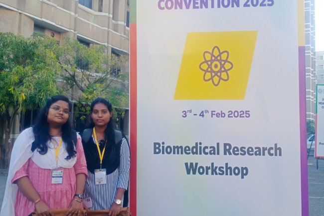 Dept of Biomedical Engineering Students Participated in III International Health and Research Convention IHRC 2025