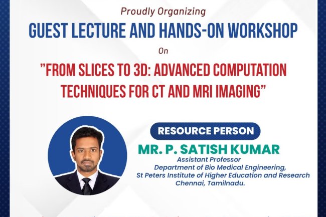 From Slices to 3D: Advanced Computation Techniques for CT and MRI Imaging GUEST LECTURE