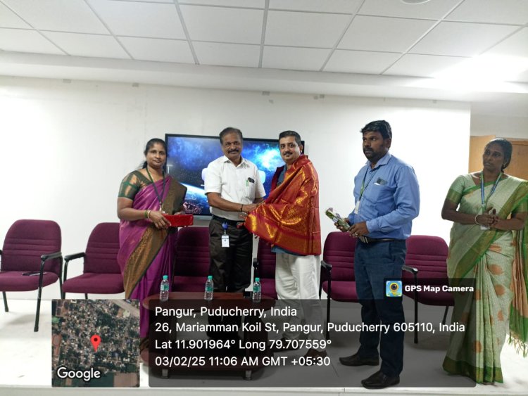 R and D Cell and Dept of BME of SVCET organized Scientific Social Responsibility programme on 3rd February 2025