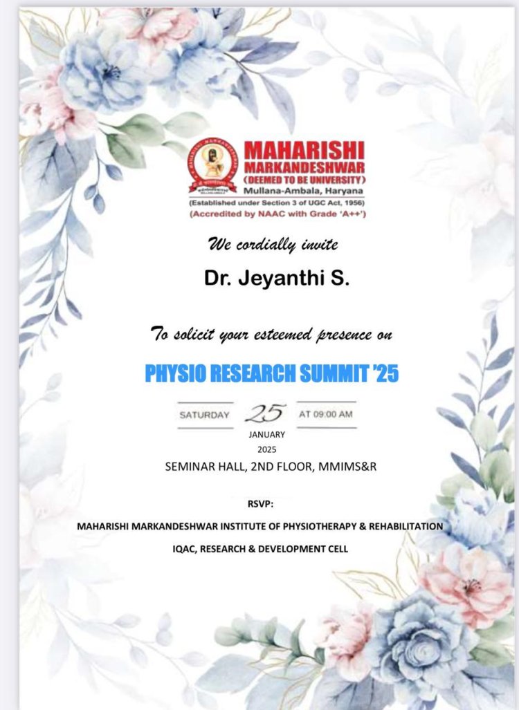 Physio Research Summit