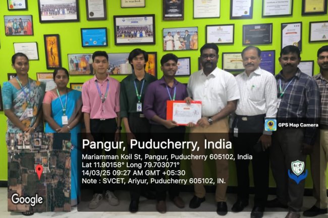 FIRST year students participated in IGNIVENTION25 a mega intercollegiate event organized by Takshashila University on March 11 2025