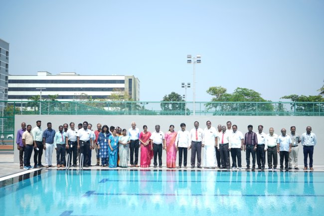 Grand Inauguration Ceremony  SVGI Swimming Pool & Sports Court 