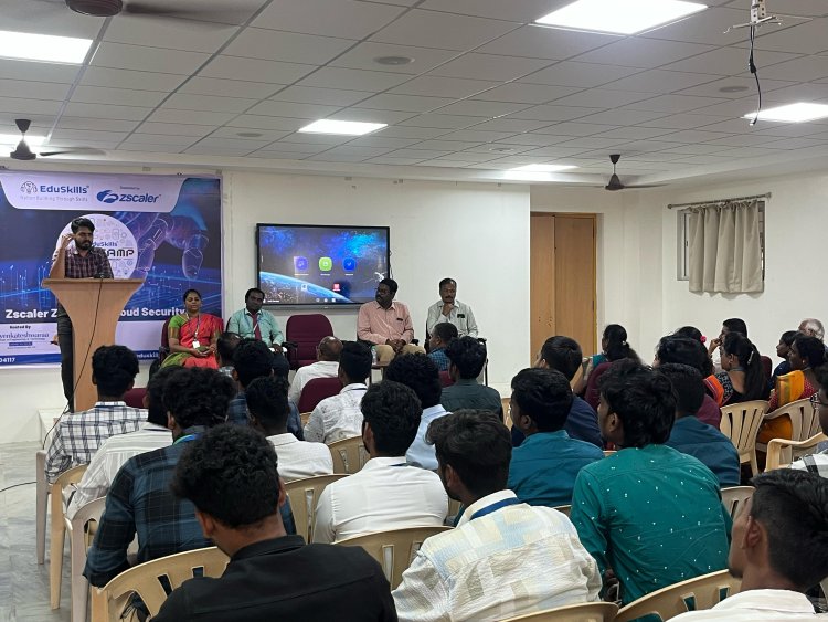 SVCET launched the Tech Camp  a dynamic three-day event powered by the collaborative efforts of SVCET EduSkills and Zscaler