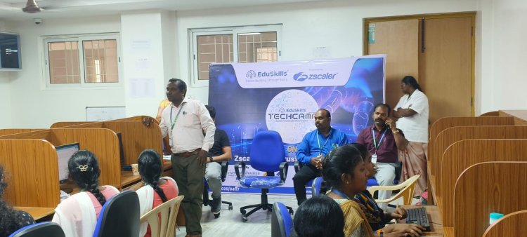 SVCET launched the Tech Camp  a dynamic three-day event powered by the collaborative efforts of SVCET EduSkills and Zscaler