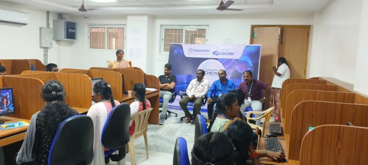 SVCET launched the Tech Camp  a dynamic three-day event powered by the collaborative efforts of SVCET EduSkills and Zscaler