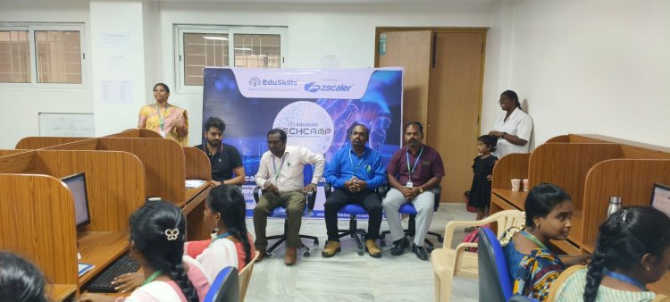 SVCET launched the Tech Camp  a dynamic three-day event powered by the collaborative efforts of SVCET EduSkills and Zscaler