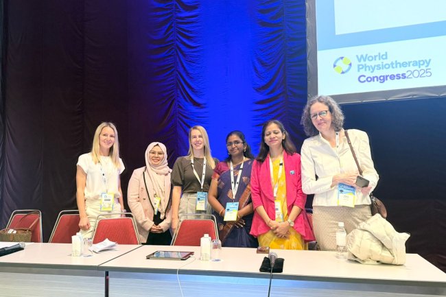 Global Spotlight: Dr. Jeyanthi. S, honoured by the World Physiotherapy Congress