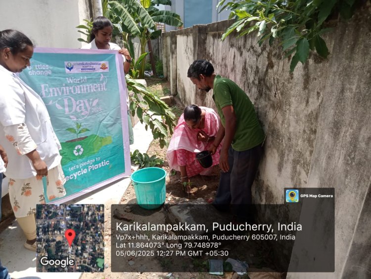 World Environment Day 2025 – Plantation Drive by SVDC Dental College