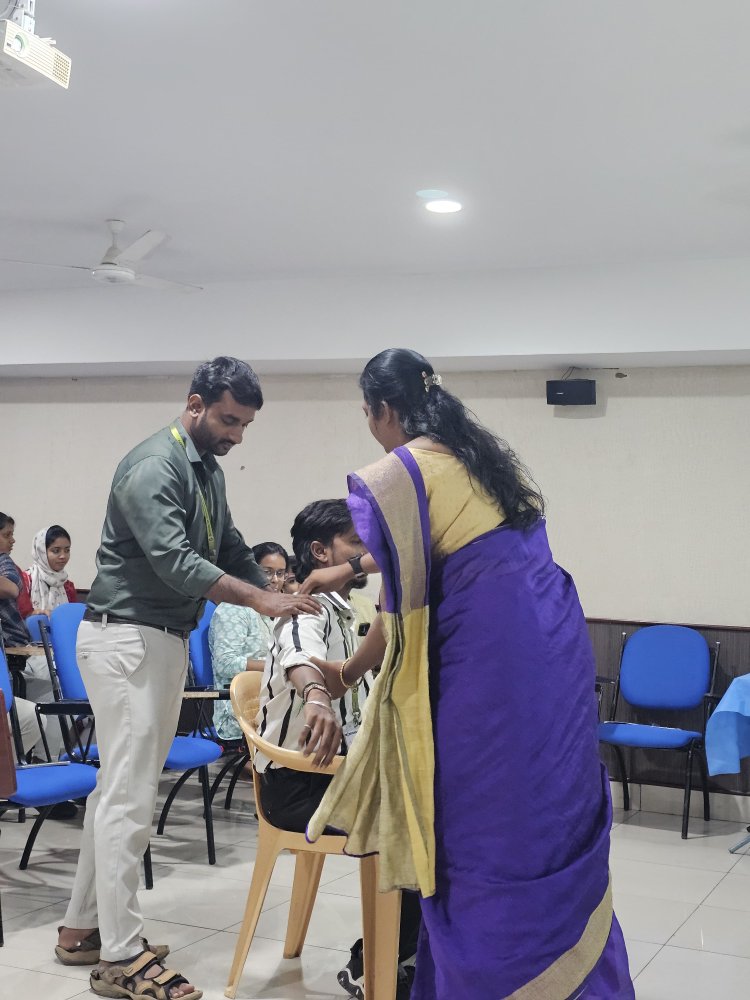 Our Faculty Serves as Resource Speaker at MGMCRI Physiotherapy Workshop