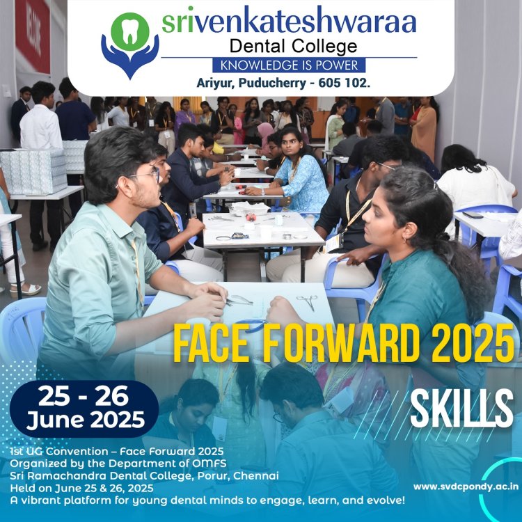 A Proud Moment for Sri Venkateswaraa Dental College, Puducherry