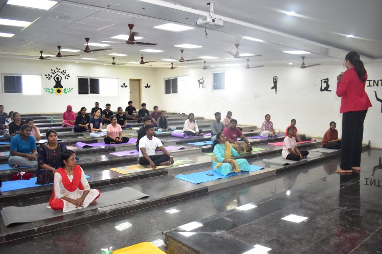 Yoga Day Celebration Report – 21st June 2025