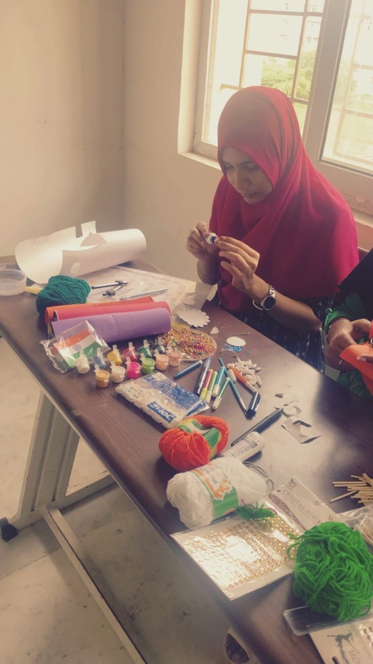 Har Ghar Tiranga campaign initiated by the Government of India SVCET NSS unit organized Events on 9 August 25