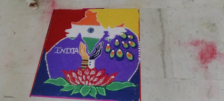 Har Ghar Tiranga campaign initiated by the Government of India SVCET NSS unit organized Events on 9 August 25