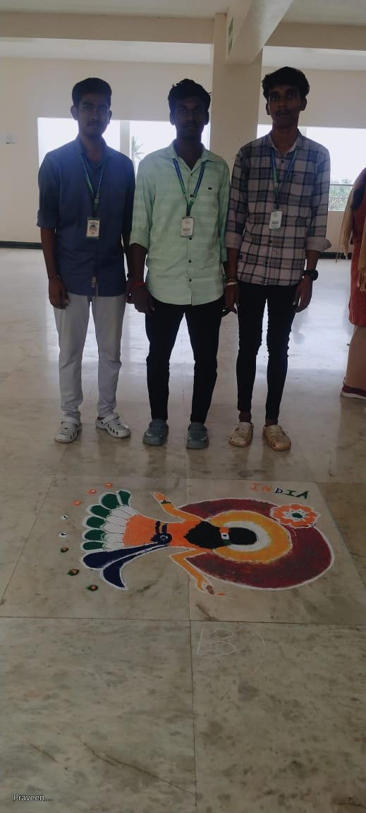 Har Ghar Tiranga campaign initiated by the Government of India SVCET NSS unit organized Events on 9 August 25