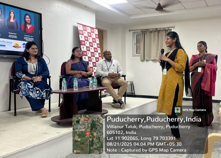 August 21 2025 SVCET organized a conclave discussion featuring esteemed resource speakers from CII  Indian Women Network