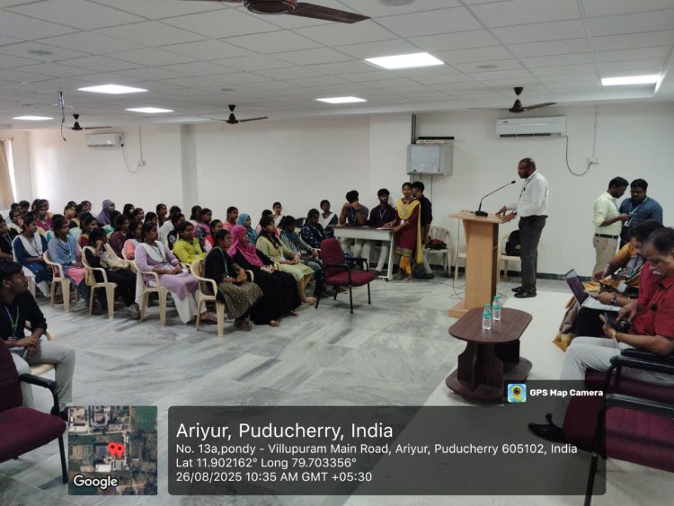 SVCET IIC Cell has conducted a Session on Entrepreneurship Startups and Incubation on 26 th August 2025