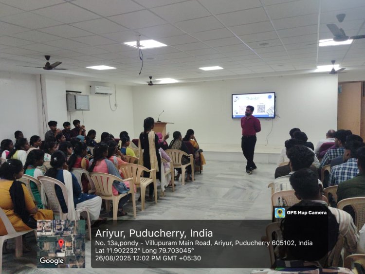 SVCET IIC Cell has conducted a Session on Entrepreneurship Startups and Incubation on 26 th August 2025