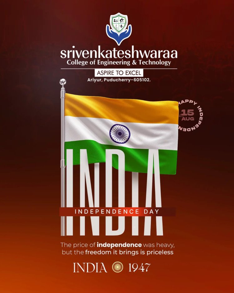 SVCET successfully celebrated the 79th Independence Day on 14th and 15th August 2025