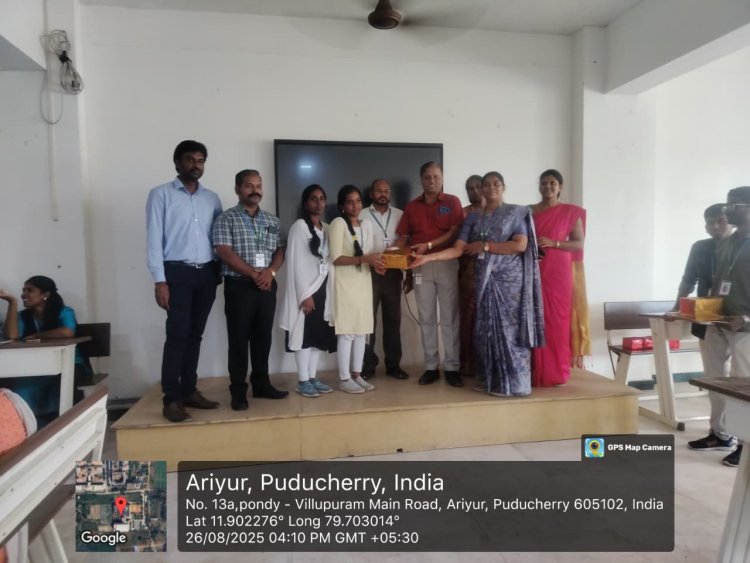 SVCET Celebrated Vinayagar Chaturthi with Eco-friendly Idol Making Contest