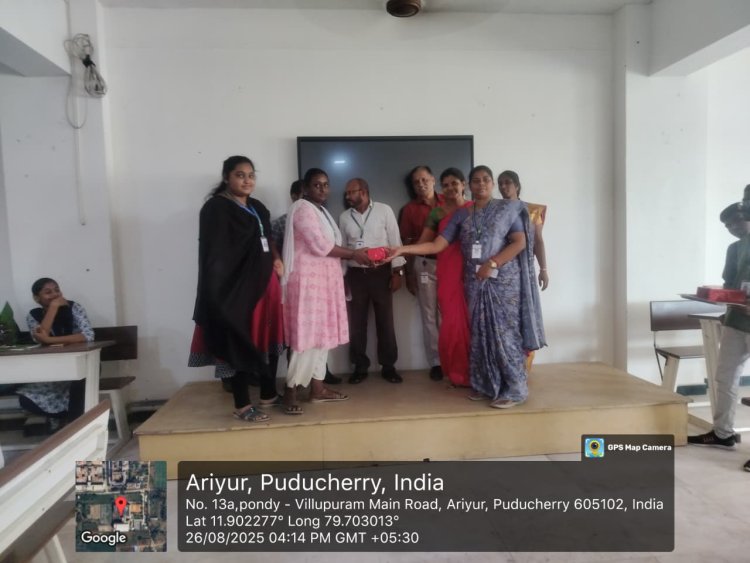 SVCET Celebrated Vinayagar Chaturthi with Eco-friendly Idol Making Contest