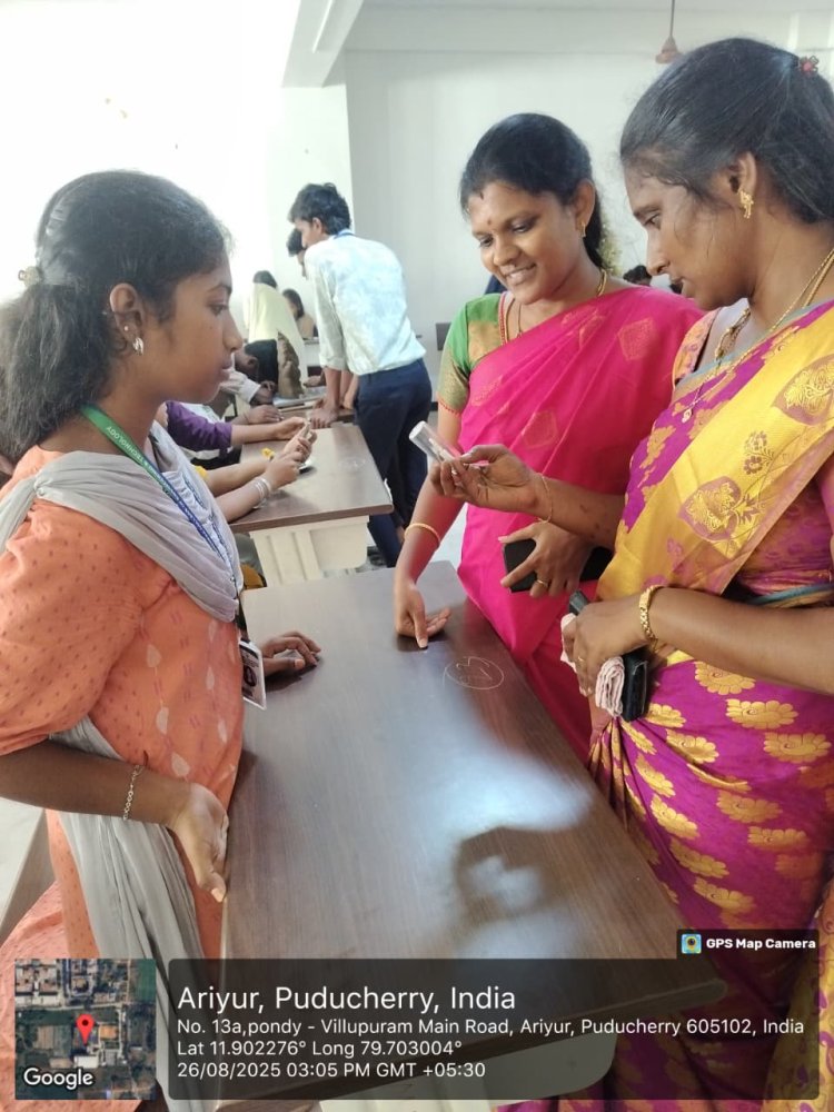 SVCET Celebrated Vinayagar Chaturthi with Eco-friendly Idol Making Contest