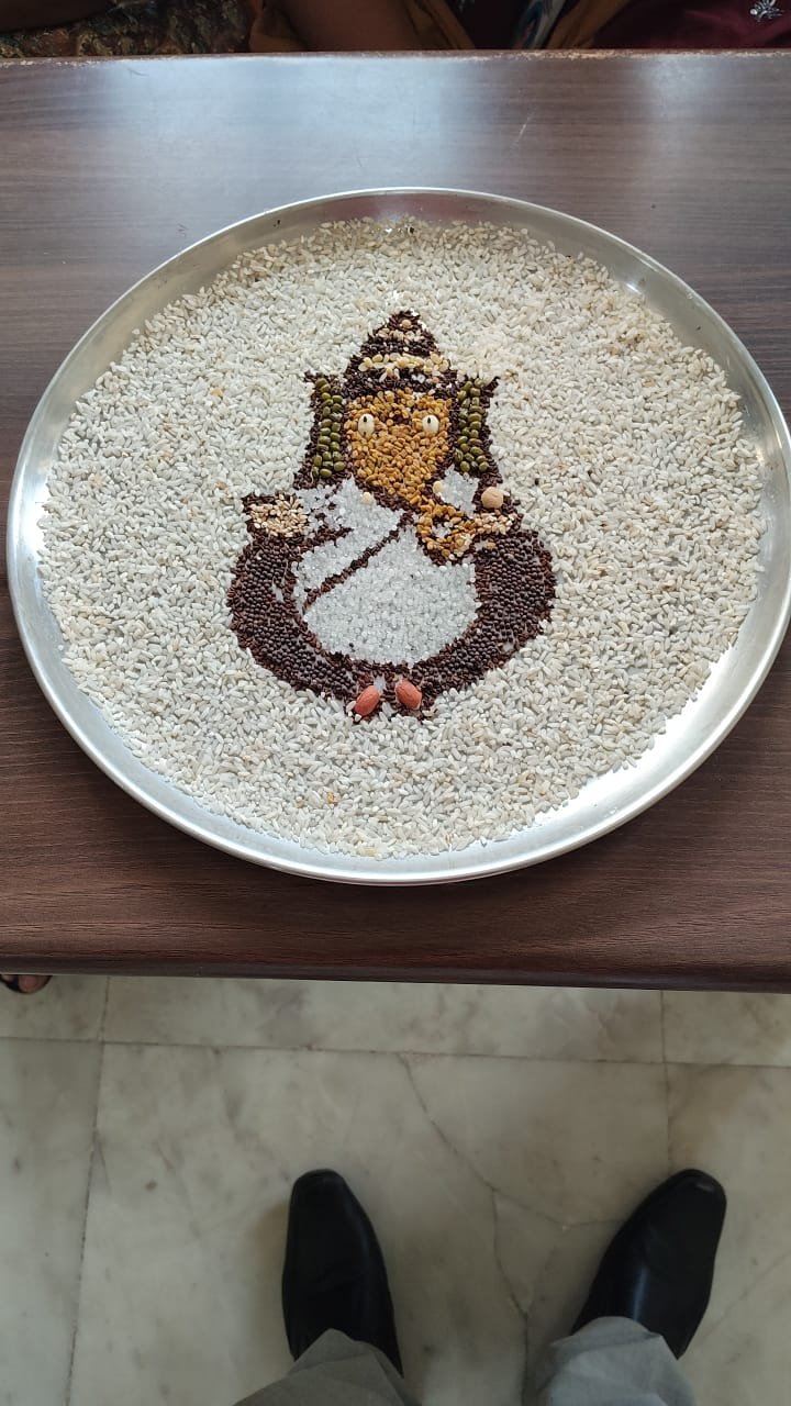 SVCET Celebrated Vinayagar Chaturthi with Eco-friendly Idol Making Contest