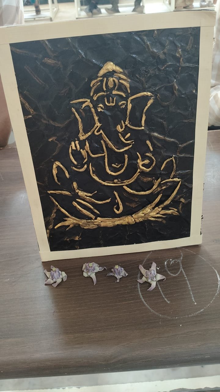 SVCET Celebrated Vinayagar Chaturthi with Eco-friendly Idol Making Contest