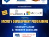 SVCET Conducted Microsoft Azure AI Engineer Associate 6 days FDP  with ICTACT from 22nd September 2025 to 26th September 2025 