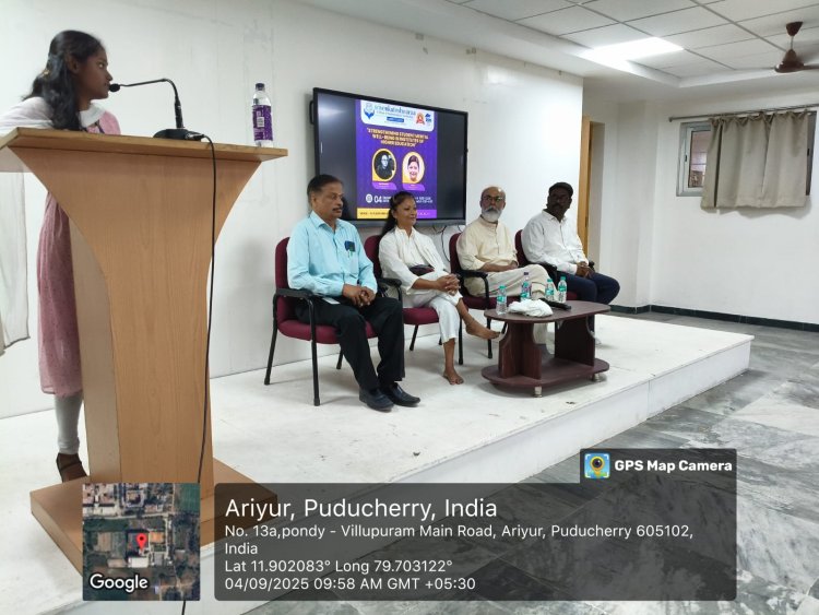 SVCET conducted 1 day workshop  Strengthening Student Mental Well being in Institutes of Higher Education on 4th September 2025