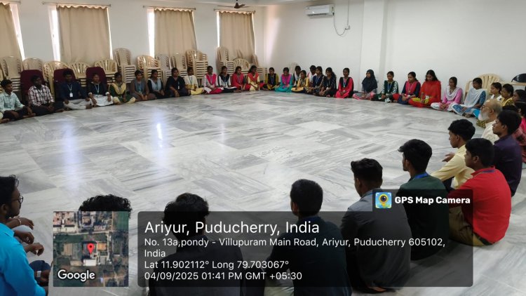 SVCET conducted 1 day workshop  Strengthening Student Mental Well being in Institutes of Higher Education on 4th September 2025