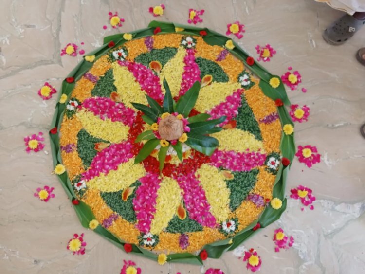 Teachers day celebration along with Onam Festival celebration at SVCET on 5 Sept 2025