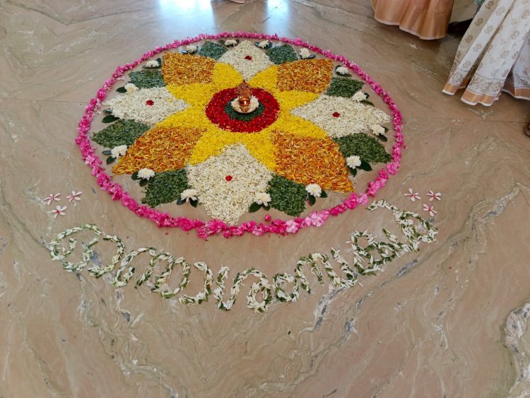 Teachers day celebration along with Onam Festival celebration at SVCET on 5 Sept 2025