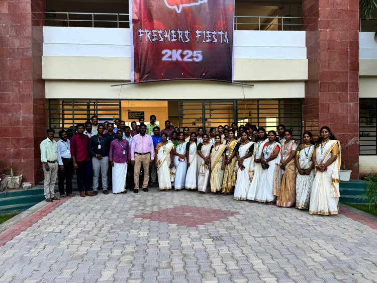 Teachers day celebration along with Onam Festival celebration at SVCET on 5 Sept 2025