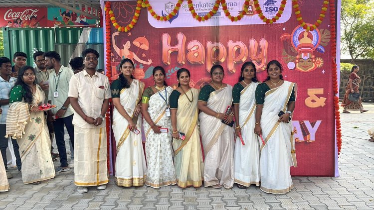 Teachers day celebration along with Onam Festival celebration at SVCET on 5 Sept 2025