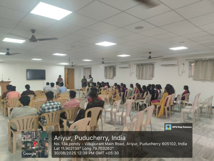 SVCET MBA DEPT conducted Brand Tales  Every Business Has a Story to Tell on 30th August 2025