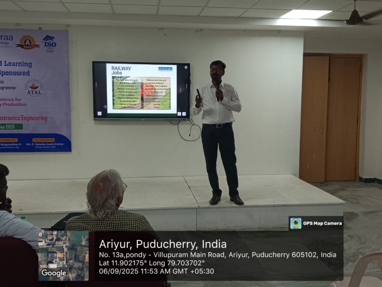 Career Guidance Program at SVCET On 6th September 2025