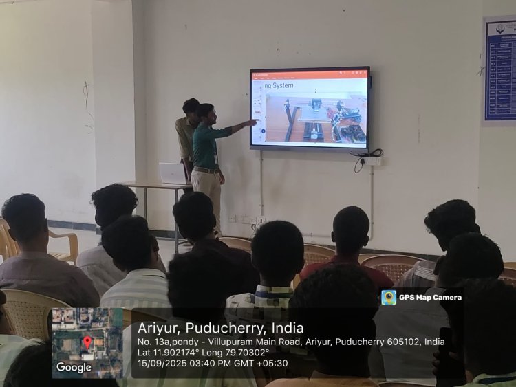 Celebration of Engineers Day 2025 at Sri Venkateshwaraa College of Engineering and Technology Puducherry