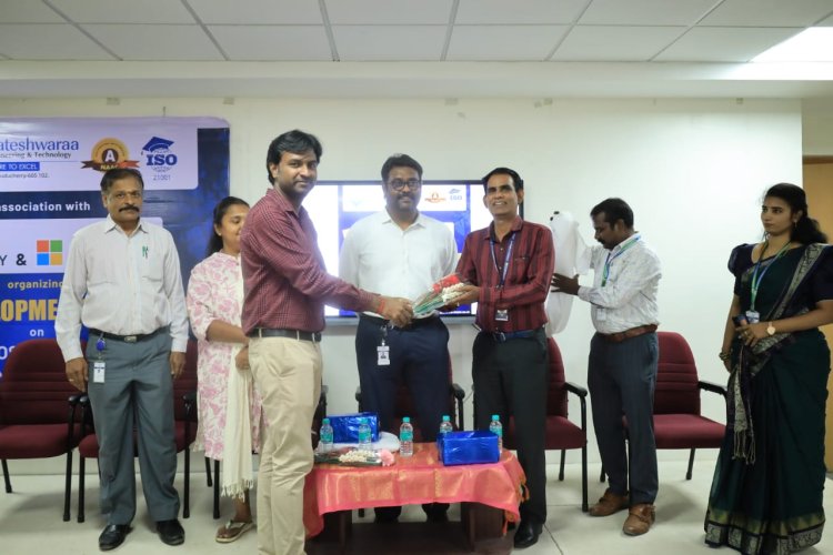 SVCET Conducted Microsoft Azure AI Engineer Associate 6 days FDP  with ICTACT from 22nd September 2025 to 26th September 2025 