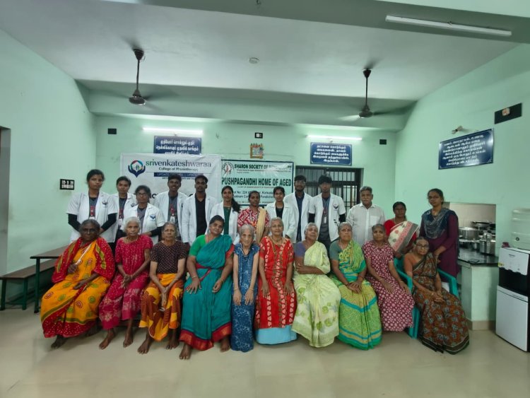 SVCOPT Conducts Physiotherapy Camp at Pushpagandhi Old Age Home