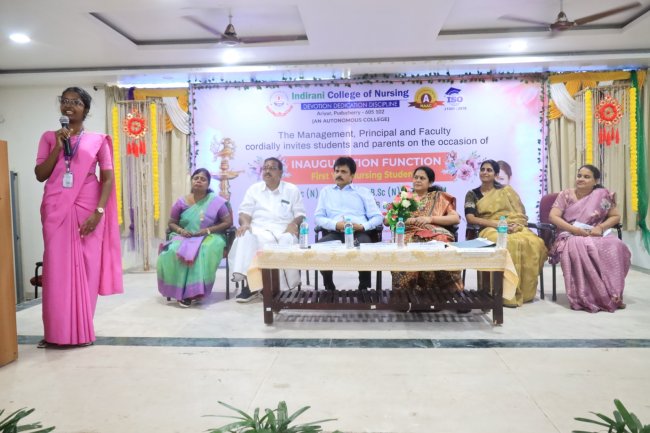 Inaugural Function of Indirani College of Nursing 2025