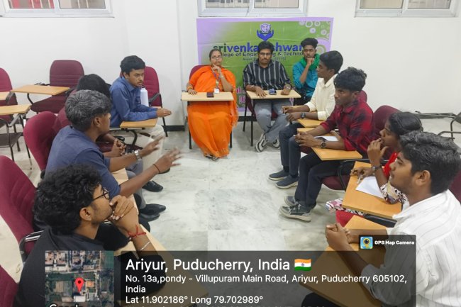 NSS Unit of SVCET celebrated Constitution Day on  the theme  Equality on 26th November 2025