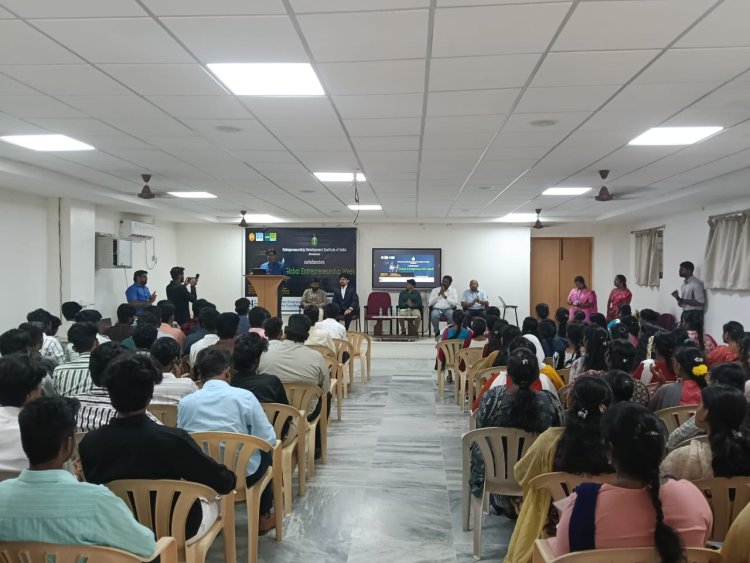 SVCET EDI CELL has celebrated Global Entrepreneurship Week on 14th November 2025