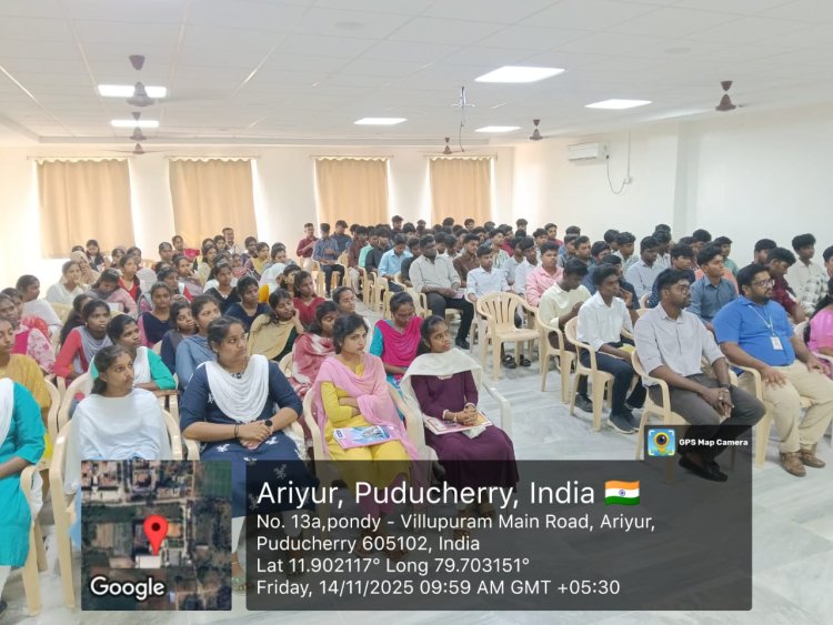 SVCET EDI CELL has celebrated Global Entrepreneurship Week on 14th November 2025