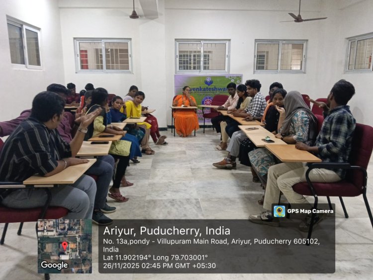 NSS Unit of SVCET celebrated Constitution Day on  the theme  Equality on 26th November 2025