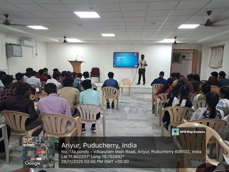 NSS Unit of SVCET celebrated Constitution Day on  the theme  Equality on 26th November 2025