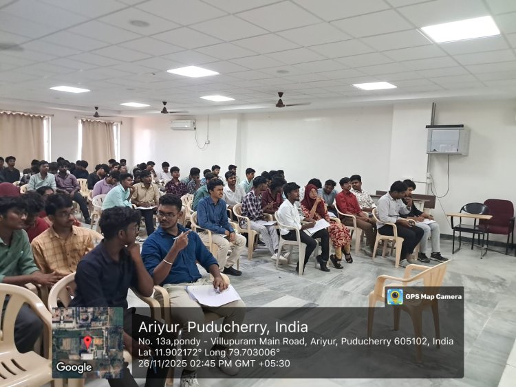 NSS Unit of SVCET celebrated Constitution Day on  the theme  Equality on 26th November 2025