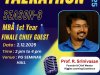 Talkathon Season III for the SVCET MBA I Year students on 2nd December 2025