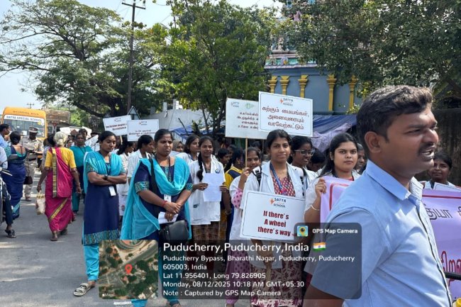 SATYA SPECIAL SCHOOL-DISABILITY AWARENESS RALLY