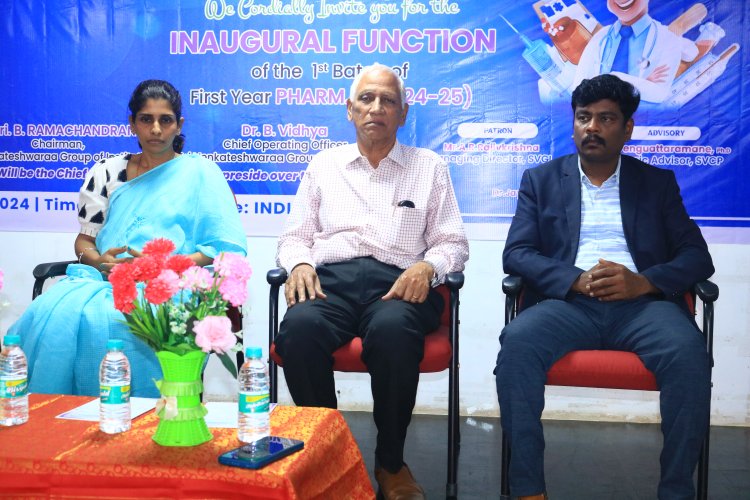 Inaugural Function: Pharm.D (1st Batch: 2024-25)