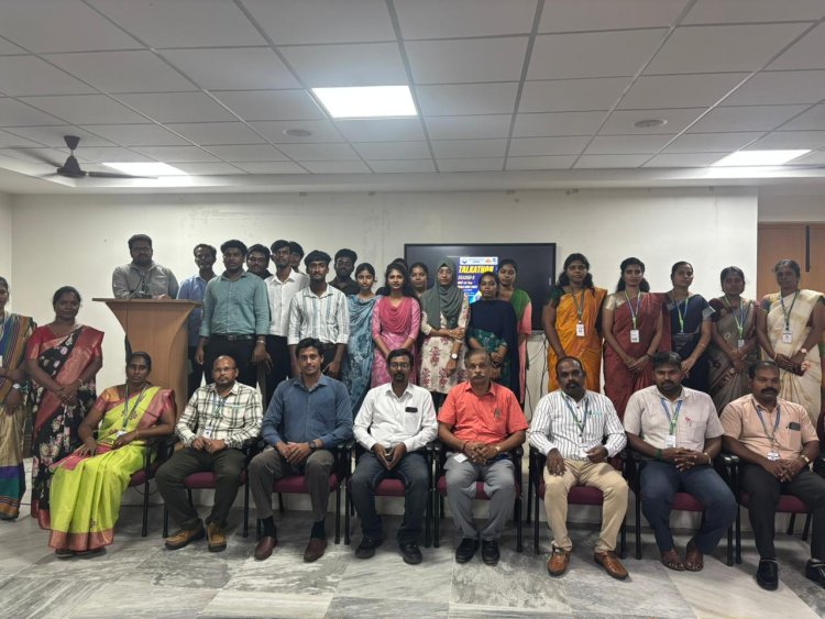 Talkathon Season III for the SVCET MBA I Year students on 2nd December 2025
